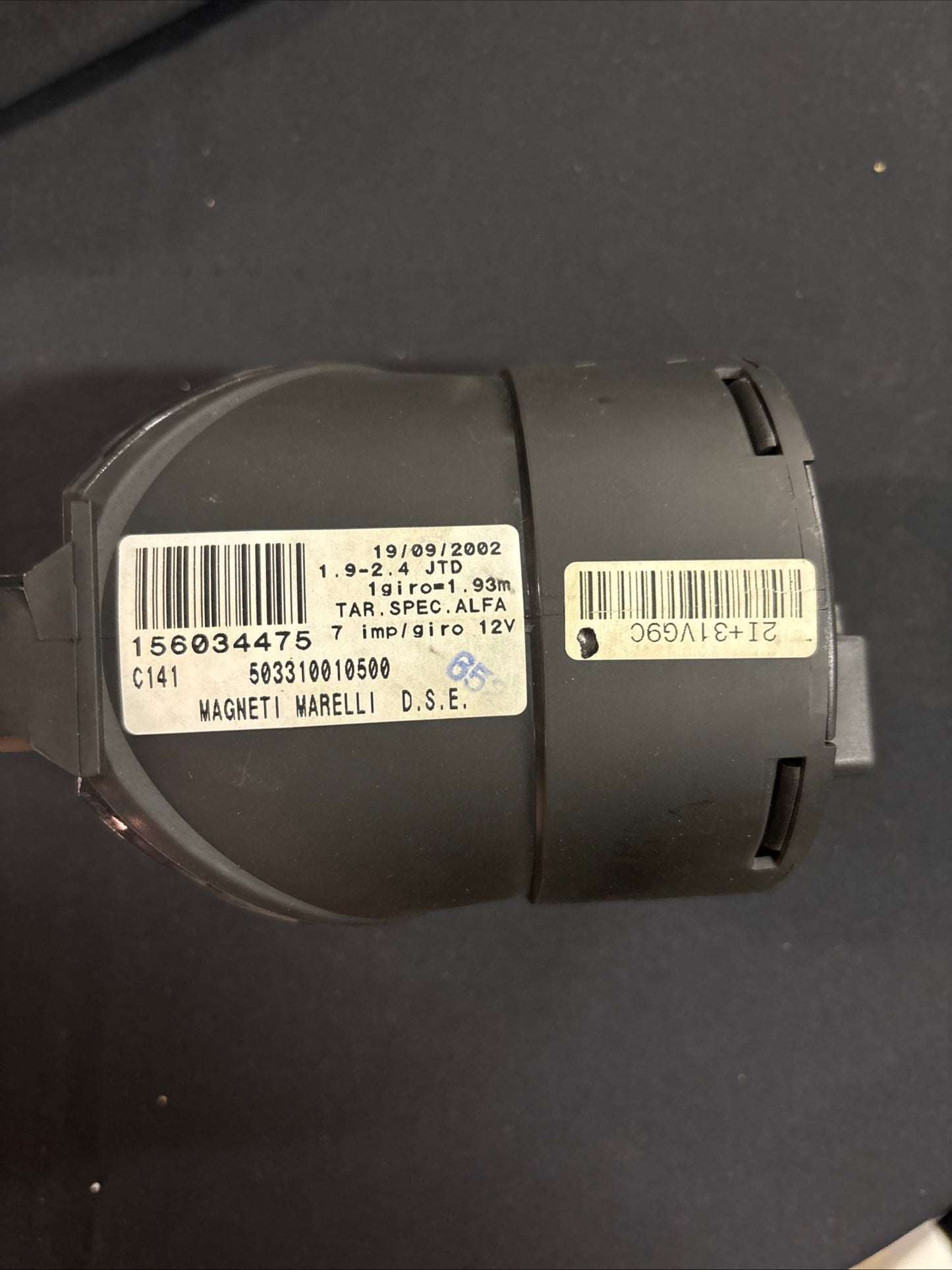 QUADRO STRUMENTI CONTACHILOMETRI ALFA ROMEO 156 R SW 1.9 D 85Kw