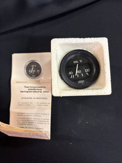 Strumento Manometro Olio Originale Veglia Borletti Nuovo
