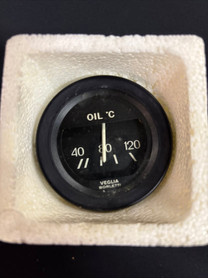 Strumento Manometro Olio Originale Veglia Borletti Nuovo